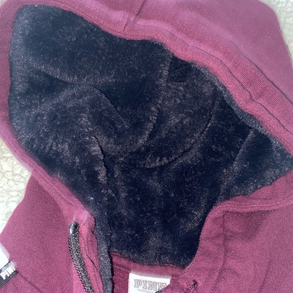 PINK zip up hoodie - Picture 5 of 6